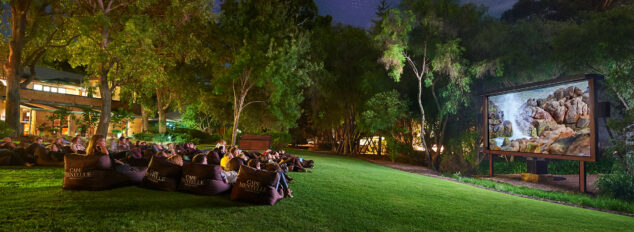 Outdoor movies at Cape Mentelle