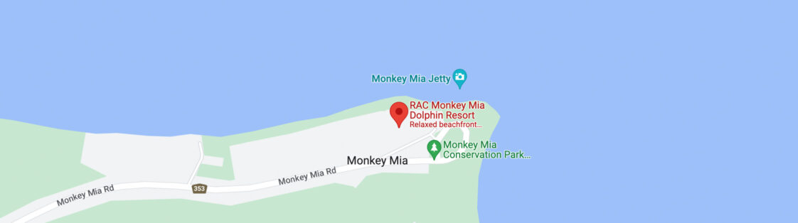 RAC Monkey Mia Dolphin Resort location