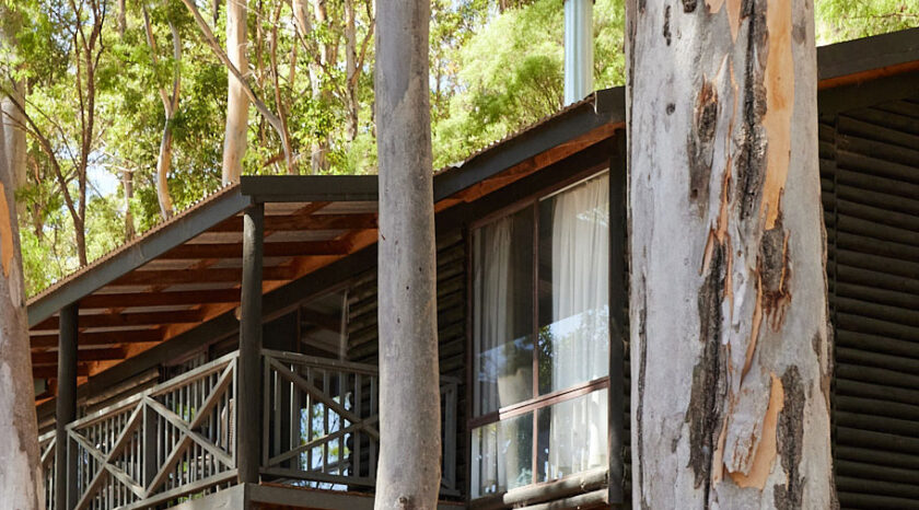 A cabin among the forest in Karri Valley