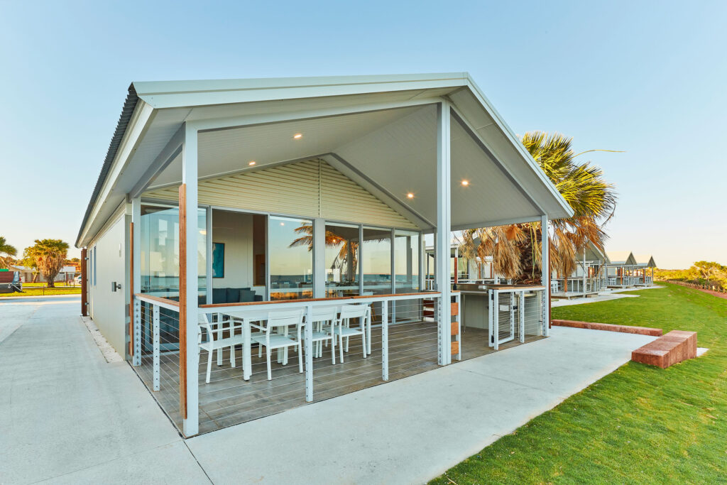 Accessible two bedroom beachfront villa at RAC Monkey Mia Dolphin Resort.